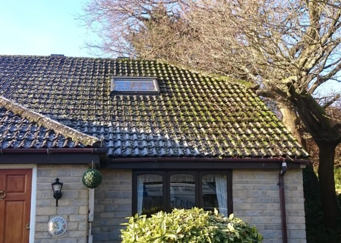 Portajet - tiled roof before Portajet - your premier Gloucester-based jetwashing and cleaning company - tiled roof before