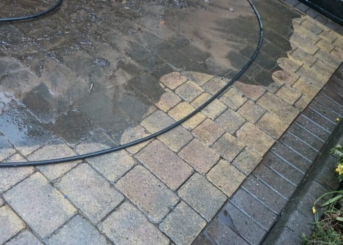 Portajet - block paving Portajet - your premier Gloucester-based jetwashing and cleaning company - block paving