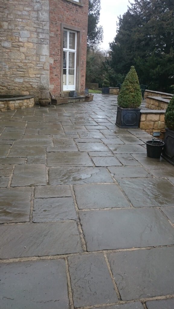 Portajet - your premier Gloucester-based jetwashing and cleaning company - Stone paving after
