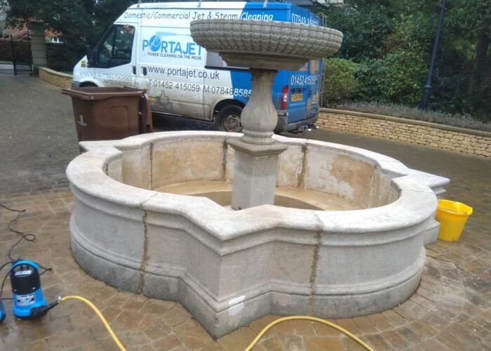 Portajet - Fountain After Portajet - your premier Gloucester-based jetwashing and cleaning company -