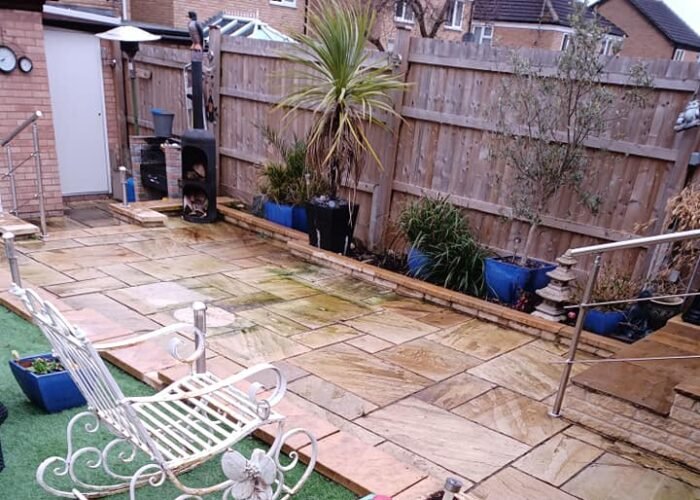 Portajet - Garden 2 Before ortajet - your premier Gloucester-based jetwashing and cleaning company -