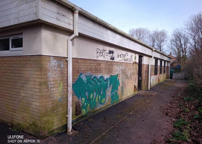 Portajet - Graffiti Before Portajet - your premier Gloucester-based jetwashing and cleaning company - graffiti before