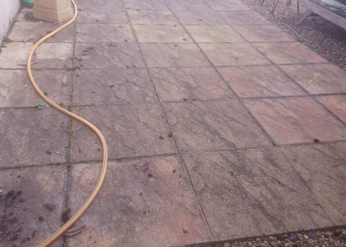 Portajet - Patio 2 Before Portajet - your premier Gloucester-based jetwashing and cleaning company -