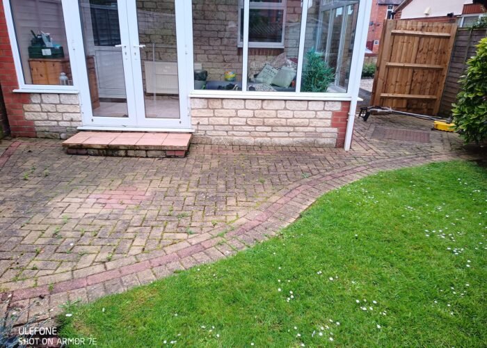 Portajet - Patio 3 Before Portajet - your premier Gloucester-based jetwashing and cleaning company -