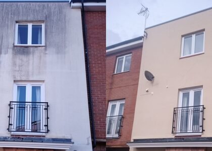 Portajet - Render Before & After Portajet - your premier Gloucester-based jetwashing and cleaning company -